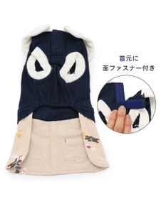 PET PARADISE 犬の服 犬 服 秋冬 リサとガスパール スカート つなぎ 【小型犬】 青ポケット