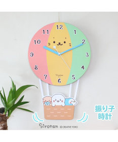 Mother garden しろたん バルーン型 掛け時計