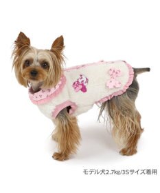 PET PARADISE ディズニー ミニーマウス ジップベスト 《ピンク》 小型犬