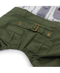 PET PARADISE ペットパラダイス エコメイド 襟付き パンツつなぎ 小型犬