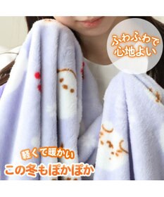 Mother garden しろたん シングル毛布 《シマエナガ》 140×200cm