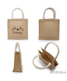 Mother garden しろたん ジュート トートバッグ
