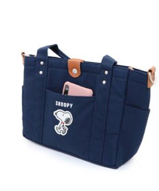 PET PARADISE スヌーピー お散歩バッグ  (28×24cm) 《ネイビー》