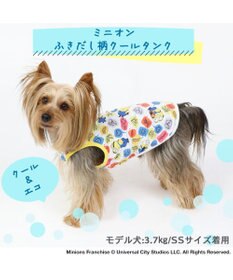 PET PARADISE 犬の服 春夏 ひんやり クール 接触冷感 虫除け ミニオン  ふきだし柄 タンクトップ 【小型犬】