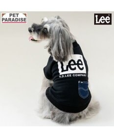 PET PARADISE Lee ボックスロゴ トレーナー ブラック 小型犬