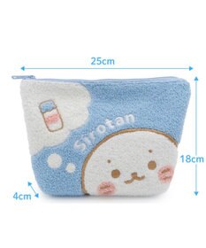 Mother garden しろたん サガラポーチ 《ミルクほしい》