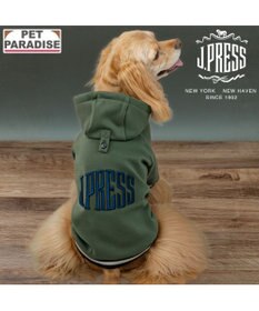 PET PARADISE J.PRESS 立体刺繍パーカー  中型犬
