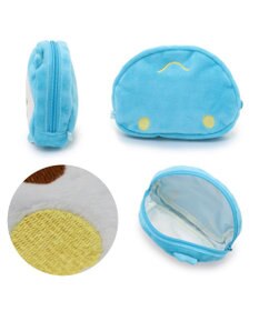 Mother garden しろたん らむね ふわふわ ポーチ  【単品】