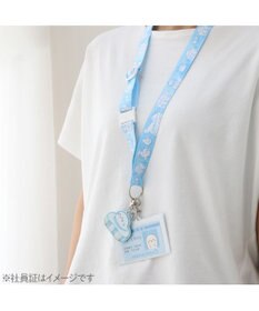 Mother garden しろたん マスコット付きネックストラップ 《氷の国》 単品