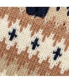 PET PARADISE ペットパラダイス ハーフジップアップ ニット 《ネイビー》 小型犬