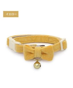 PET PARADISE 猫用 首輪 コーデュロイ 【小】 【中】  イエロー