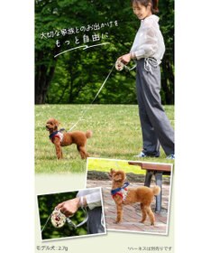 PET PARADISE スヌーピー 伸縮リード 《ペア柄》  軽量 ロック式  小型犬