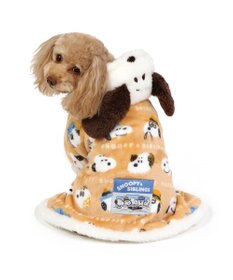PET PARADISE スヌーピー 着る毛布 《ブラザー柄》 小型犬