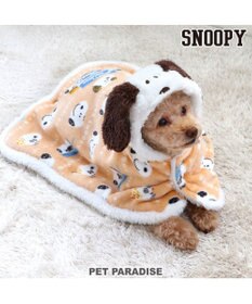 PET PARADISE スヌーピー 着る毛布 《ブラザー柄》 小型犬
