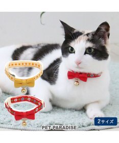 PET PARADISE ペットパラダイス 猫 首輪 チロリアン 《レッド》