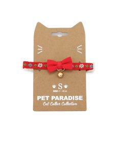 PET PARADISE ペットパラダイス 猫 首輪 チロリアン 《レッド》