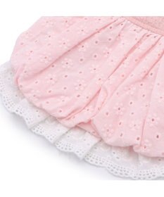 PET PARADISE ペットパラダイス レース バルーン ワンピース 《ピンク》 小型犬