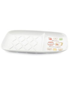 Mother garden しろたん パンもよろこぶ 仕切皿