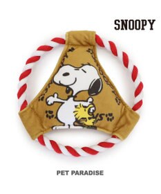 PET PARADISE スヌーピー ロープフリスビー トイ