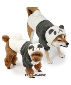 PET PARADISE ペットパラダイス もこもこなりきり パーカー 《パンダ》  中型犬