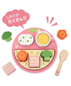 Mother garden 1.5歳からの木のおもちゃ マザーガーデン いちごのランチプレートセット
