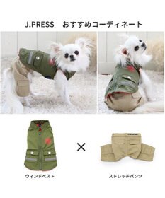 PET PARADISE 犬の服 犬 服 秋冬 J.PRESS ウィンド ベスト 【小型犬】