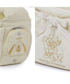 PET PARADISE ディズニー ミッキーマウス＆プルート 通気スリング Ｍ 小型犬  約4～8kg