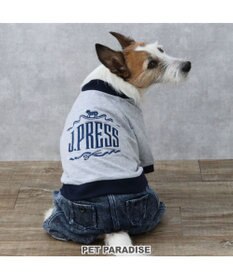 PET PARADISE J.PRESS デニム風 パンツつなぎ 小型犬