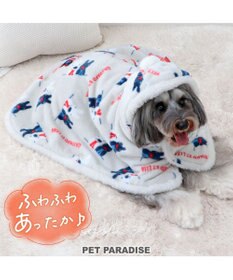 PET PARADISE リサとガスパール 着る毛布 《頬杖柄》 小型犬