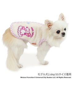 PET PARADISE ミニオン フラッフィ 背開き ベスト 小型犬