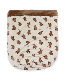 PET PARADISE ペットパラダイス くまちゃん 遠赤外線 寝袋  筒型 L (57×95cm)