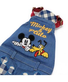 PET PARADISE ディズニー ミッキーマウス＆プルート  お散歩柄オーバーオール   【小型犬】
