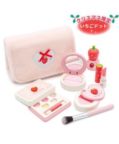 Mother garden マザーガーデン メイク ポーチセット 《いちごドット》
