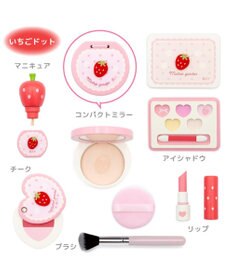 Mother garden マザーガーデン メイク ポーチセット 《いちごドット》