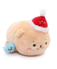 Mother garden しろたん サンタ帽子 手のりマスコット 《らっこいぬ》単品