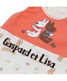 PET PARADISE リサとガスパール ペティヒート タンクトップ 《カフェ柄》 小型犬