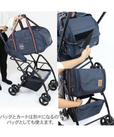 PET PARADISE smooca ３ＷＡＹ ハンドフル ペットカート 《ネイビー》