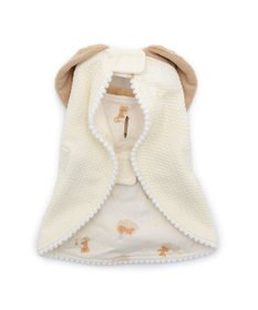 PET PARADISE ペットパラダイス くまさん ポンチョ 《おやすみ柄》 小型犬