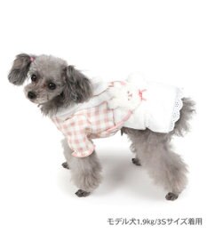PET PARADISE ペットパラダイス チェック うさぎ スカート 小型犬