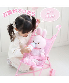 Mother garden マザーガーデン うさもも ドールバギー  ミニベビーカー