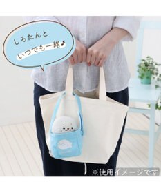 Mother garden しろたん ついてきちゃうマスコット用 ミニトートバッグ 《水色》 単品