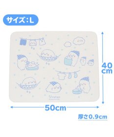 Mother garden しろたん 珪藻土 バスマット Lサイズ 50cm×40cm