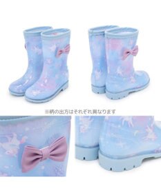 Mother garden マザーガーデン キッズ用 レインブーツ ユニコーン 《ミルキーウェイ柄》