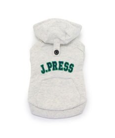 PET PARADISE 犬の服 犬 冬服 パーカー J.PRESS 【小型犬】 カレッジ ロゴ