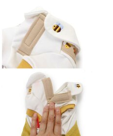 PET PARADISE ディズニー くまのプーさん フレンズ柄 ロンパース【小型犬】