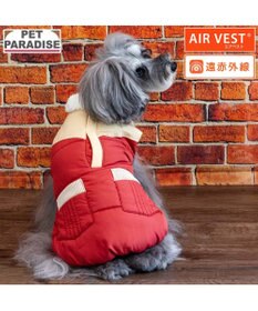 PET PARADISE ペットパラダイス 保温 エアベスト レッド 小型犬