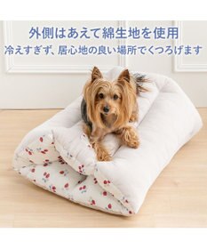 PET PARADISE ペットパラダイス クール トンネルカドラー 《苺花柄》