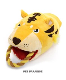 PET PARADISE 犬 おもちゃ トラ パペット おもちゃ  トイ TOY 虎 とら お正月 年賀状 干支 音が鳴る ぬいぐるみ ボール ロープ オモチャ 玩具 小型犬 おもちゃ 猫 かわいい おもしろ インスタ映え