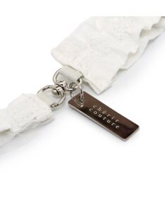 PET PARADISE cherircouture フリフリ リード 《ホワイト》４Ｓ～３Ｓ  小型犬