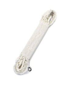 PET PARADISE cherircouture フリフリ リード 《ホワイト》４Ｓ～３Ｓ  小型犬